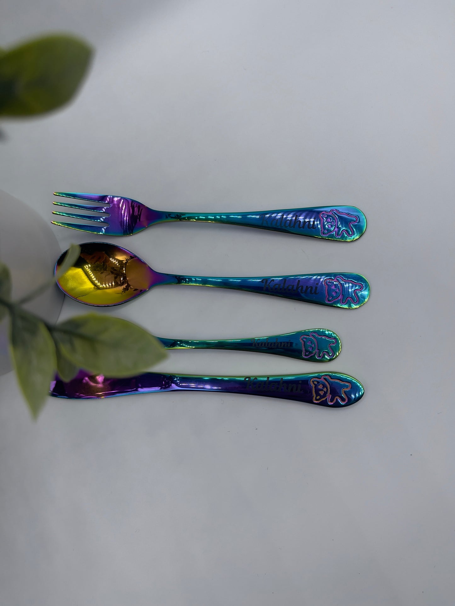 Rainbow Stainless Steel Cutlery Sets